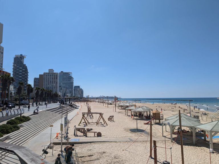 Trumpeldor Beach, Tel Aviv
