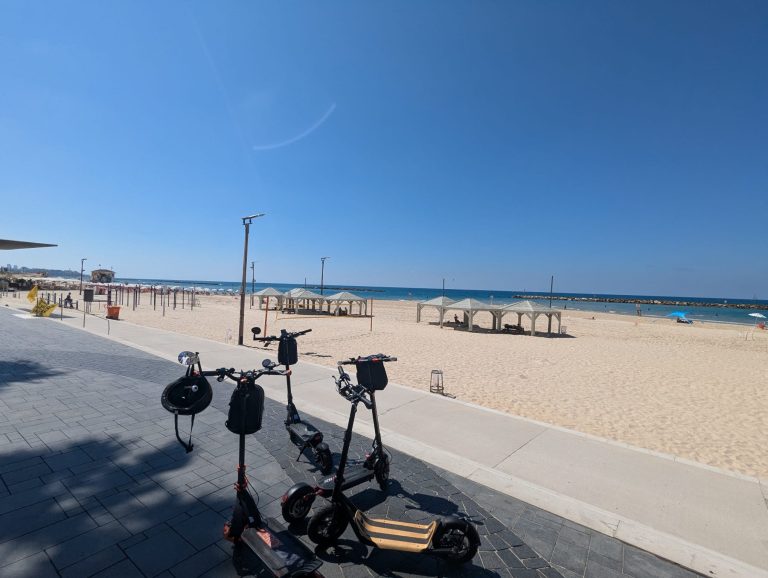 Boardwalk at Banana Beach, Tel Aviv