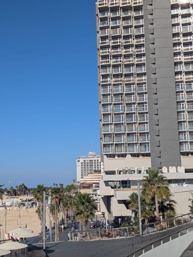 Tel Aviv beach and promenade