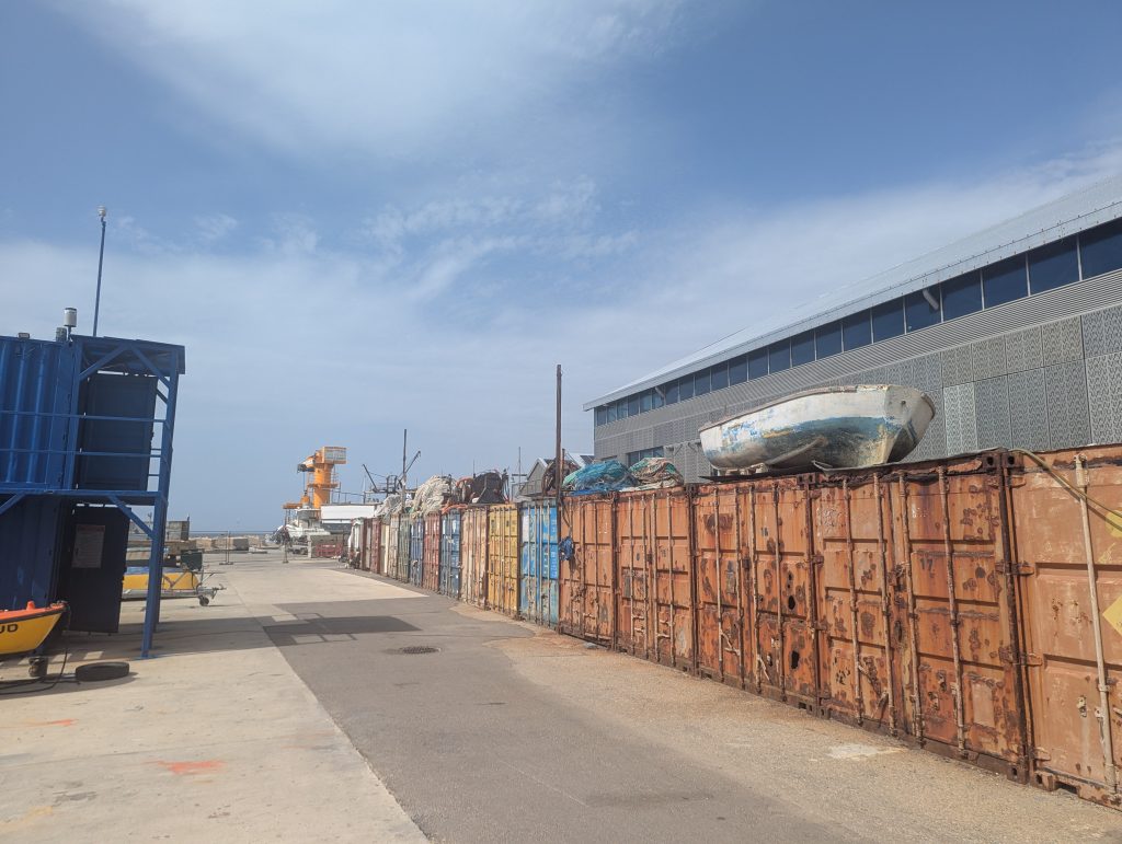 yafo jaffa port containers